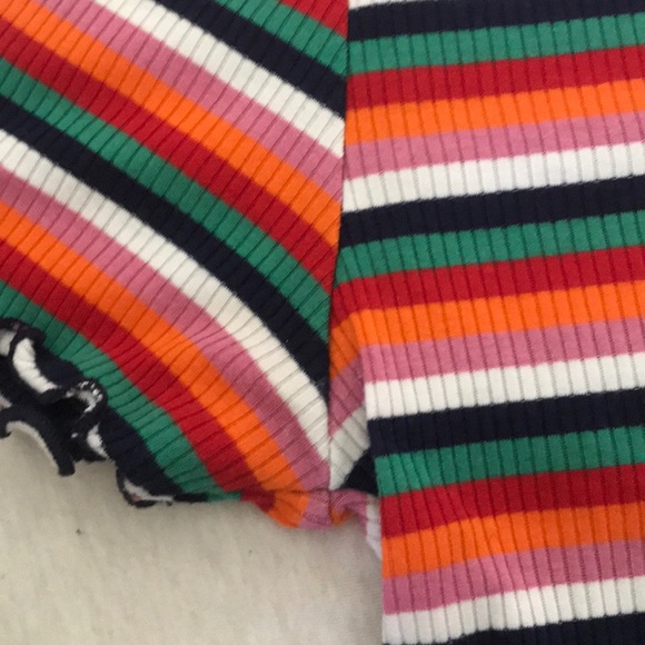 cropped lettuce edged tee - Picture 2 of 2